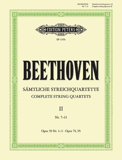 [51548] Streichquartette Band 2 op. 59, 74, 95