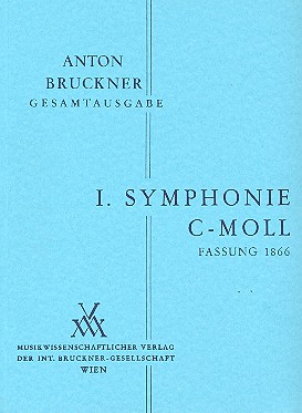 [MWV-B1/1-STP] Sinfonie Nr. 1 c-moll (Linzer Fassung 1866)