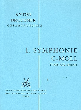[MWV-B1/2-STP] Sinfonie Nr. 1 c-moll (Wiener Fassung)