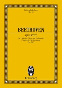 [262520] Streichquartett C-Dur op. 59/3