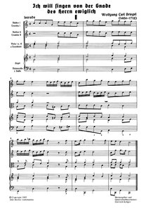 [93076] Ich will singen von der Gnade des Herrn ewiglich