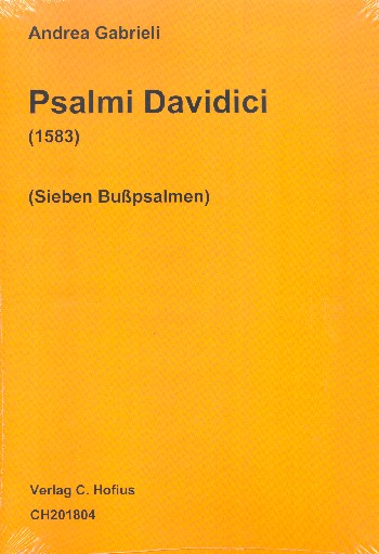 [315262] Psalmi Davidici 1583 - Sieben Bußpsalmen