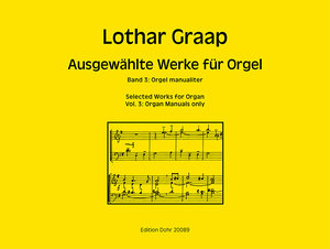 [324679] Ausgewählte Werke für Orgel Band 3: Orgel manualiter