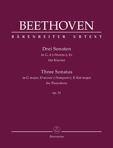 [307088] Drei Sonaten G-Dur, d-moll, Es-Dur op. 31