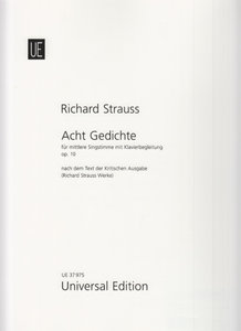 [312468] Acht Gedichte op. 10 - mittlere Stimme