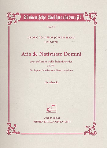 [90122] Aria de Nativitate Domini, op. 5/7