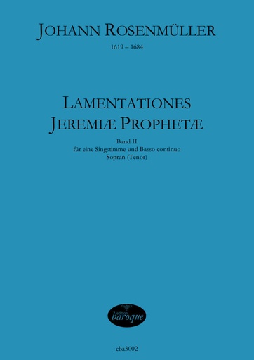 [152504] Lamentationes Jeremiae Prophetae, Band II