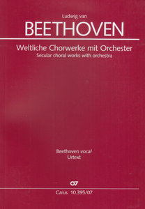 [322435] Weltliche Chorwerke mit Orchester