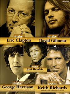 [282827] Guitar Heroes Bundle - Clapton/Gilmour/Harrison/Hendirx/Richards