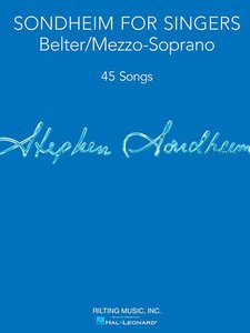 [283222] Sondheim for Singers - Belter/Mezzo Soprano