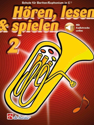 [172728] Hören, lesen & spielen Band 2 Bariton in C