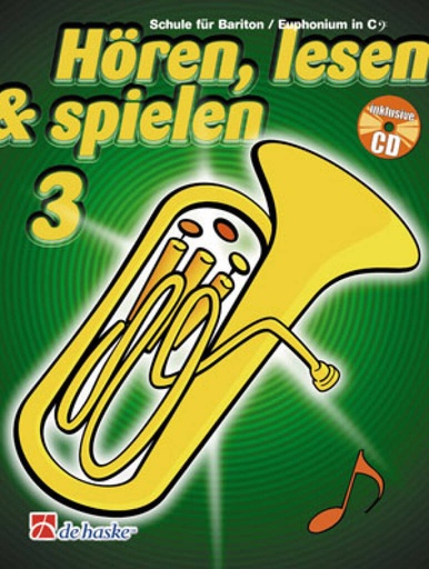 [172729] Hören, lesen & spielen Band 3 Bariton in C