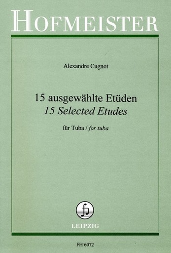 [53028] 15 ausgewählte Etüden