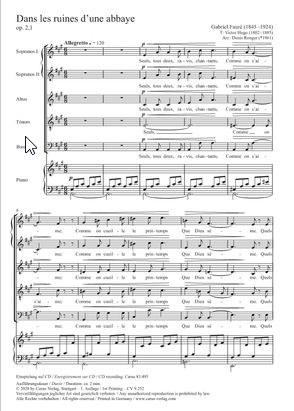[322963] Dans les ruines d'une abbaye op. 2/1