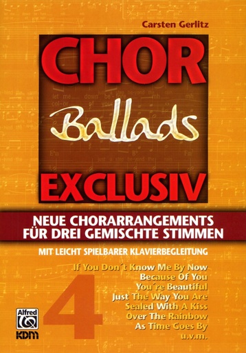 [204550] Chor exclusiv 4 - Ballads