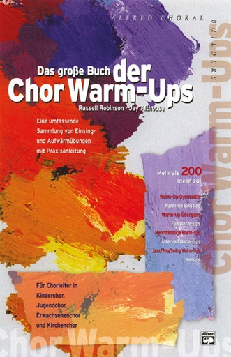 [134296] Das große Buch der Chor Warm-Ups