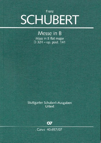 [240292] Messe in B, D 324 op. post. 141