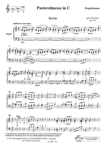 [256330] Pastoralmesse in C, op. 110