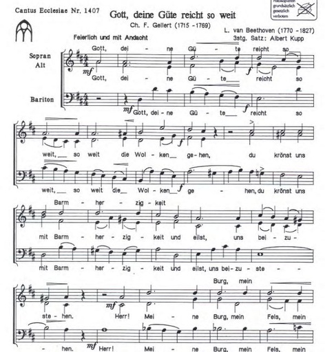 [92436] Bitten - Gott, deine Güte reicht so weit, op. 48/1