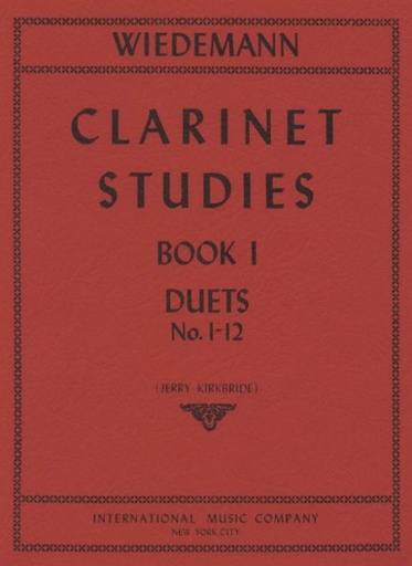 [20904] Clarinet Studies Band 1 Duets Nr. 1 - 12