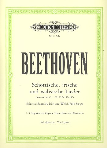 [240410] Schottische, irische und walisische Lieder. Auswahl aus op. 108, WoO 152-157