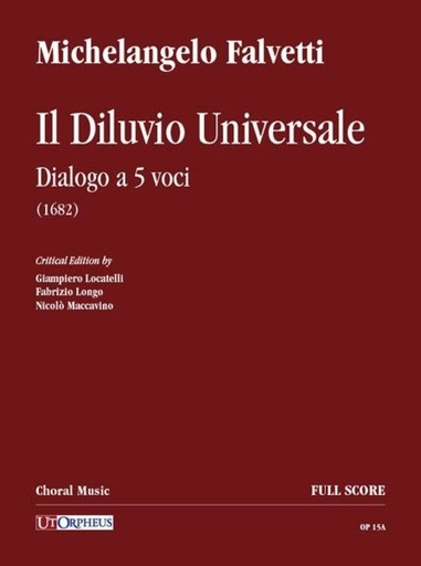 [318110] Il Diluvio Universale - Dialogo a 5 voci (1682)