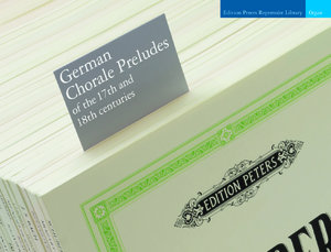 [278986] German Choral Preludes of the 17th and 18th centuries