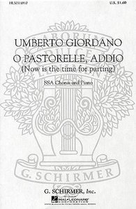 [212460] O Pastorelle, addio / Now is the time for parting