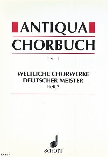 [99939] Antiqua Chorbuch II/2