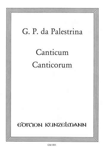 [118550] Canticum Canticorum