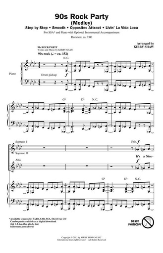 [262227] 90s Rock Party - Medley