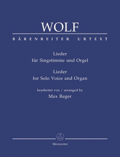 [113335] Lieder für Singstimme und Orgel