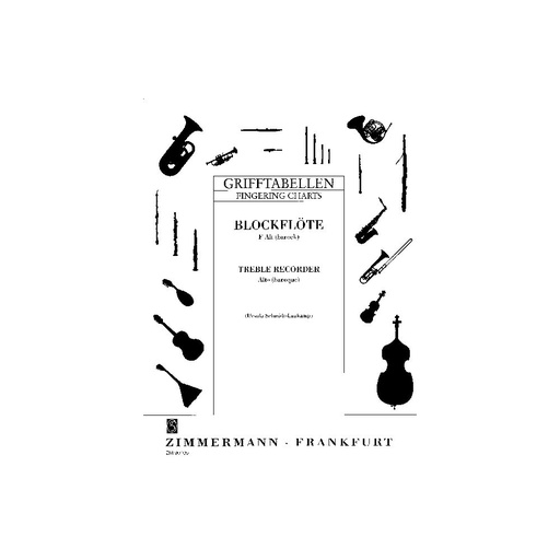 [55803] Grifftabelle Blockflöte F-Alt (Barock)