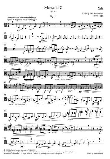 [239098] Messe C-Dur op. 86