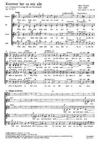 [170387] Kommet her zu mir alle, op. 46/4