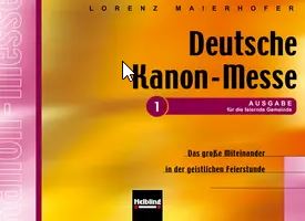 [79335] Deutsche Kanon-Messe Nr. 1