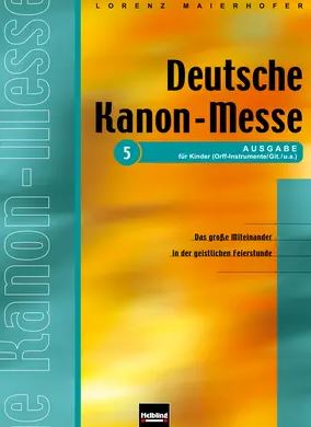 [79390] Deutsche Kanon-Messe Nr. 5