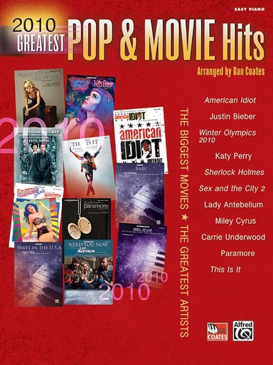 [241763] 2010 Greatest Pop & Movie Hits