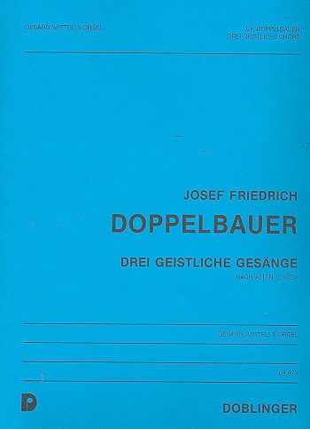 [08-00873] Drei geistliche Gesänge nach alten Texten