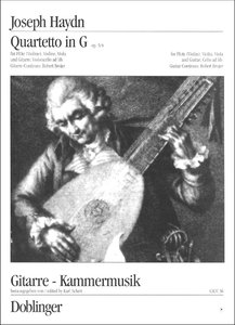 [GKM-00036] Quartett G-Dur Hob. II:1 op. 5/4