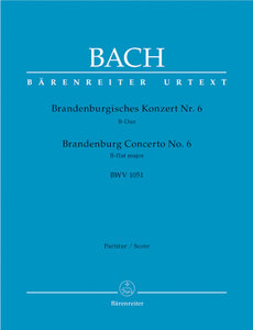 [34457] Brandenburgisches Konzert Nr. 6 B-Dur BWV 1051 (Urtext Ausgabe)