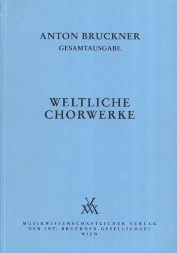 [MWV-B23/2-DIR] Weltliche Chorwerke, 1843 - 1893, Dir