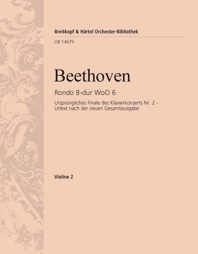[266752] Rondo B-Dur für Klavier und Orchester WoO 6