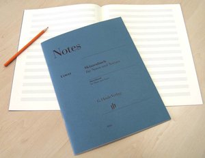 [HN-08005] Notenheft - Skizzenbuch -14 Systeme