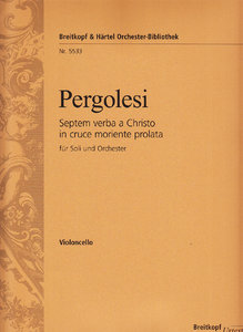 [274284] Septem verba a Christo in cruce moriente prolata