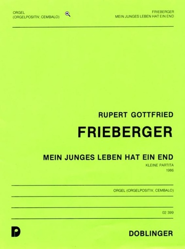 [02-00399] Mein junges Leben hat ein End