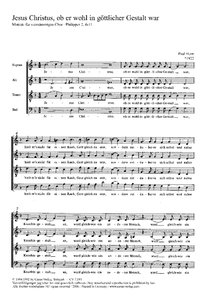 [171431] Jesus Christus, ob er wohl in göttlicher Gestalt war