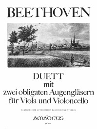 [204498] Duett mit zwei obligaten Augengläsern Es-Dur