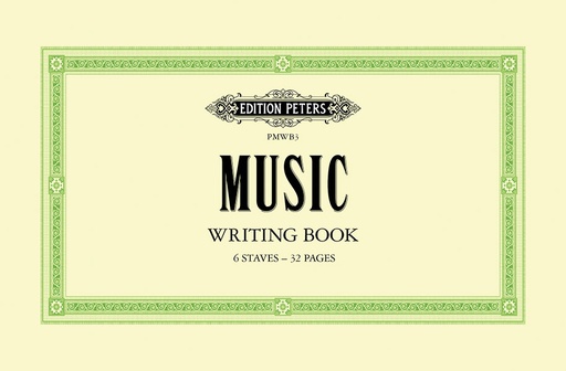 [272522] Music Writing Book - A5