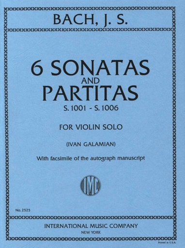 [51794] 6 Sonaten & Partitas